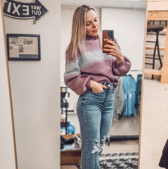 Mock Neck Sweater - Picture 2 of 2